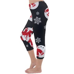 Capri Winter Leggings  Back