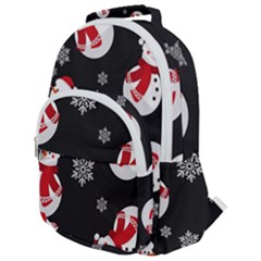 Rounded Multi Pocket Backpack 