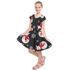 Kids  Short Sleeve Dress 