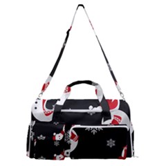 Sports Gym Duffle Bag with Shoe Compartment 