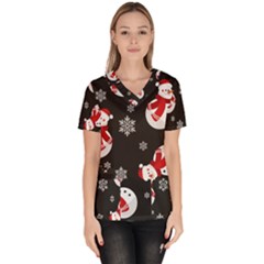 Women s V-Neck Scrub Top 