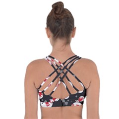 Cross String Back Sports Bra 