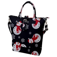 Buckle Top Tote Bag 