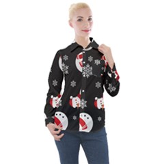 Women s Long Sleeve Pocket Shirt 