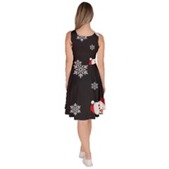 Knee Length Skater Dress With Pockets 