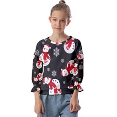 Kids  Cuff Sleeve Top 