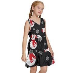 Kids  Sleeveless Tiered Mini Dress 