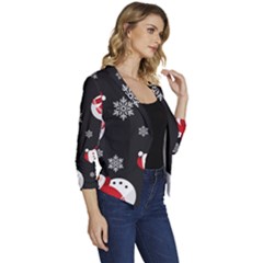 Women s Casual 3/4 Sleeve Spring Jacket 