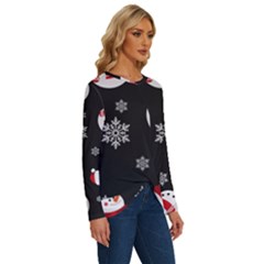 Long Sleeve Crew Neck Pullover Top 