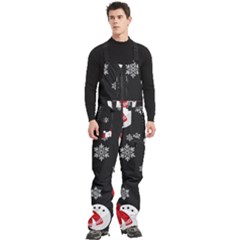 Men s Front Zip Ski And Snowboard Bib Pants 