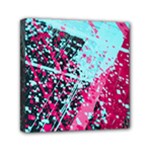 Colorful Splashes Grunge, Abstract Art Mini Canvas 6  x 6  (Stretched)