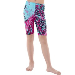 Kids  Mid Length Swim Shorts 