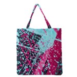 Colorful Splashes Grunge, Abstract Art Grocery Tote Bag