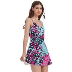 Body Wrap Sleeveless V-Neck Mini Dress 