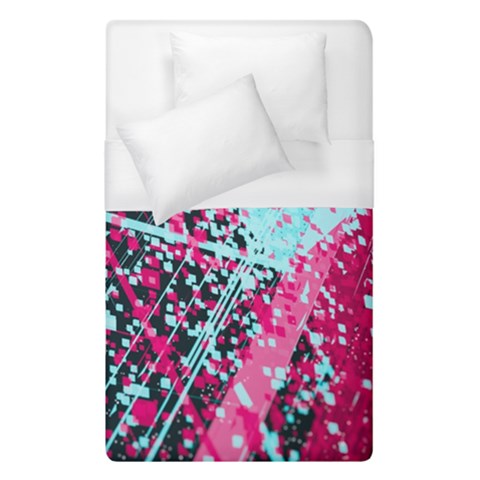 Colorful Splashes Grunge, Abstract Art Duvet Cover (Single Size) from ArtsNow.com