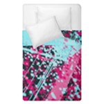 Colorful Splashes Grunge, Abstract Art Duvet Cover Double Side (Single Size)