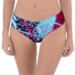 Colorful Splashes Grunge, Abstract Art Reversible Classic Bikini Bottoms