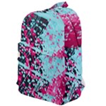 Colorful Splashes Grunge, Abstract Art Classic Backpack