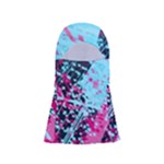 Colorful Splashes Grunge, Abstract Art Adjustable Balaclava Face Mask