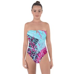 Tie Back One Piece Swimsuit 