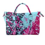 Colorful Splashes Grunge, Abstract Art Carry-on Travel Shoulder Bag