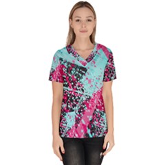 Women s V-Neck Scrub Top 