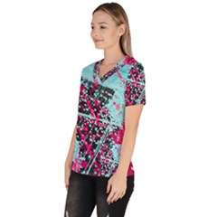 Women s V-Neck Scrub Top 