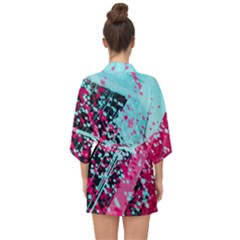 Half Sleeve Chiffon Kimono 