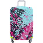 Colorful Splashes Grunge, Abstract Art Luggage Cover (Large)