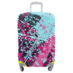 Colorful Splashes Grunge, Abstract Art Luggage Cover (Medium) from ArtsNow.com