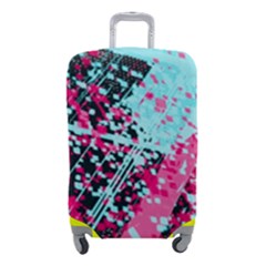 Colorful Splashes Grunge, Abstract Art Luggage Cover (Small) from ArtsNow.com