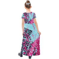 Kids  Short Sleeve Maxi Dress 