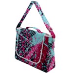 Colorful Splashes Grunge, Abstract Art Box Up Messenger Bag