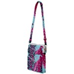 Colorful Splashes Grunge, Abstract Art Multi Function Travel Bag