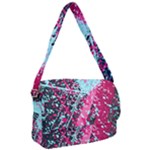 Colorful Splashes Grunge, Abstract Art Courier Bag