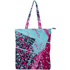 Double Zip Up Tote Bag 