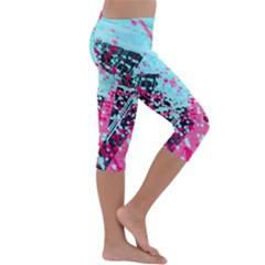 Kids  Lightweight Velour Capri Leggings  