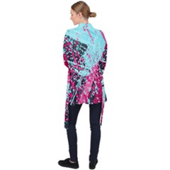 Long Sleeve Velvet Kimono  