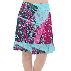 Fishtail Chiffon Skirt 