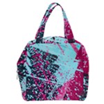 Colorful Splashes Grunge, Abstract Art Boxy Hand Bag