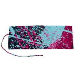 Colorful Splashes Grunge, Abstract Art Roll Up Canvas Pencil Holder (S) from ArtsNow.com