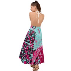 Backless Maxi Beach Dress 