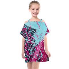 Kids  One Piece Chiffon Dress 