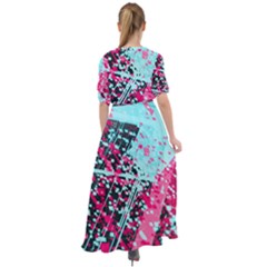 Waist Tie Boho Maxi Dress 