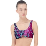 Colorful Splashes Grunge, Abstract Art The Little Details Bikini Top