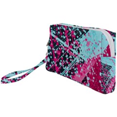 Colorful Splashes Grunge, Abstract Art Wristlet Pouch Bag (Small) from ArtsNow.com