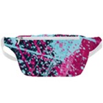 Colorful Splashes Grunge, Abstract Art Waist Bag 