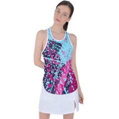 Racer Back Mesh Tank Top 