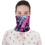 Colorful Splashes Grunge, Abstract Art Face Covering Bandana (Adult)