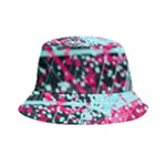 Colorful Splashes Grunge, Abstract Art Bucket Hat